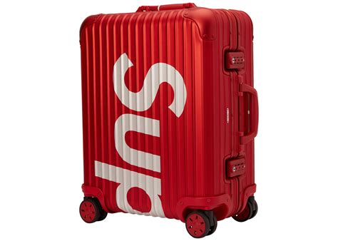 rimowa x supreme luggage